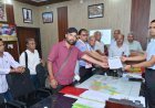 पत्रकार पर जानलेवा हमला करने वाले को गिरफ्तार करने की मांग