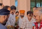 महाराजा गज सिंह का इंग्लैंड की यात्रा से लौटने पर एयरपोर्ट पर हुआ अपणायत भरा स्वागत*