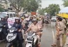 दौसा पुलिस ने चलाया महिला सुरक्षा संकल्प अभियान बारिश में भी निकाली जागरूकता रैली