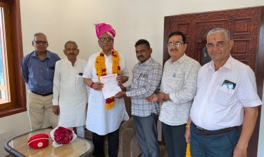 बुढ़ायत माता मंदिर पर भव्य पाटोत्सव की तैयारियां जोर-शोर से सिक्किम के राज्यपाल ओम प्रकाश माथुर को दिया निमंत्रण 
