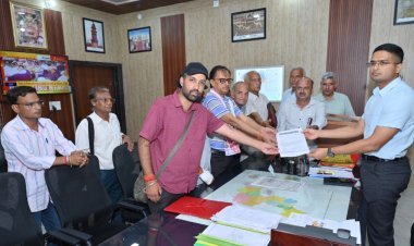 पत्रकार पर जानलेवा हमला करने वाले को गिरफ्तार करने की मांग