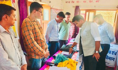 जिला कलक्टर  रंजन ने ग्रामीण एवं शहरी सेवा शिविरों का किया निरीक्षण*