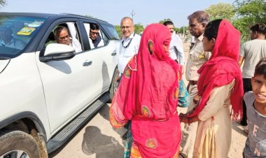 मदन दिलावर ने गांवों में सफाई व्यवस्था का किया औचक निरीक्षण*