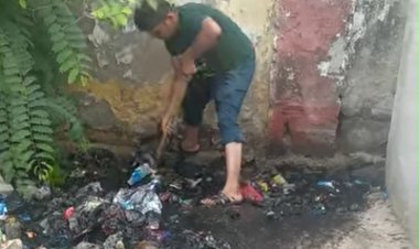 शर्मनाक नगर परिषद सो रही दौसा की जनता नालों में उतरने को मजबूर