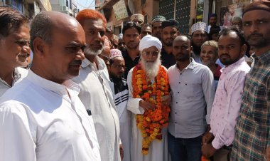 सोजत शहर काजी तीस साल की सेवाओं के बाद सेवा निवृत्त मुस्लिम समाज ने किया भव्य स्वागत सत्कार 