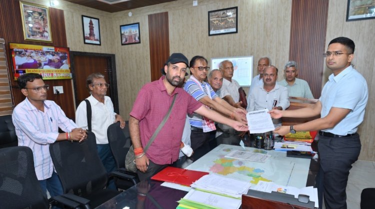 पत्रकार पर जानलेवा हमला करने वाले को गिरफ्तार करने की मांग