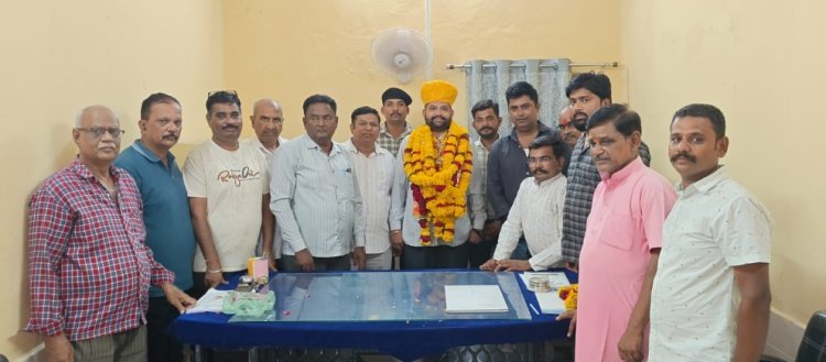 तहसीलदार पंवार का किया नागरिक अभिनंदन