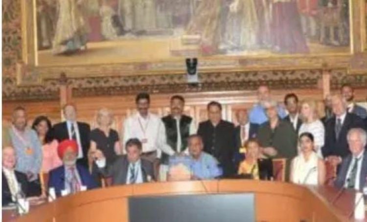 दी किंग हू वुड बी मैन‘‘ की ब्रिटेन के हाऊस ऑफ लाडर््स में हुई लांचिंग*
