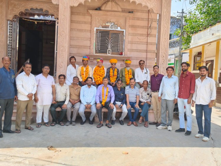 सोजत में IFWJ की नई कार्यकारिणी गठित, कैलाश गहलोत बने उपखंड अध्यक्ष