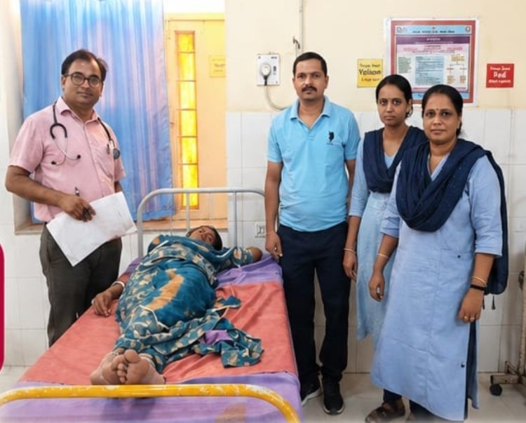 माँ और नवजात की मुस्कान बनी डॉक्टरों की सबसे बड़ी जीत हाई रिस्क गर्भवती को मिला नया जीवन दिया स्वस्थ बच्चे को जन्म