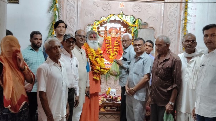 सोजत में गुरु पूर्णिमा पर उमड़ा भक्तों का सैलाब केवल अपरोश आश्रम में हुआ भव्य आयोजन