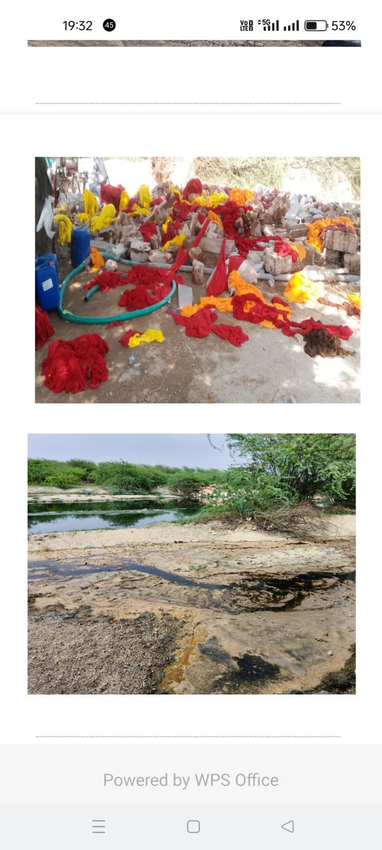 बाण्ड़ी नदी में रासायनिक अपशिष्ट जल छोड़ने के मामले में अवैध धुलाई केंद्र को किया ध्वस्त।  पुलिस थाना सदर में किया प्रकरण दर्ज।