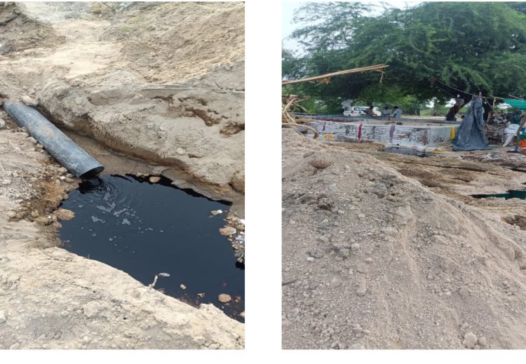 बाण्ड़ी नदी में रासायनिक अपशिष्ट जल छोड़ने के मामले में अवैध धुलाई केंद्र को किया ध्वस्त।  पुलिस थाना सदर में किया प्रकरण दर्ज।