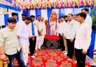 नांगल बैरसी में विश्व आदिवासी दिवस पर भगवान बिरसा मुंडा की प्रतिमा का अनावरण समारोह