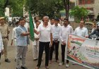 तिरंगा बाइक रैली निकाली             