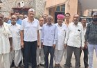 आश्रम में तोड़‌फोड़ करवाने व वृक्षों को काटने से बचाव के सम्बन्ध में दिया ज्ञापन 