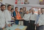 सोजत में नए पेंशनर सुरेंद्र कुमार व्यास का स्वागत