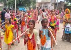 महिला कांवड़ द्वारा किया शिवराजपुर महादेव का अभिषेक।