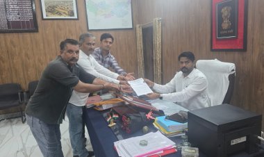राजस्थान पटवार संघ ने उपखंड अधिकारी को सौंपा ज्ञापन, गिरदावरी कार्य बहिष्कार की दी चेतावनी