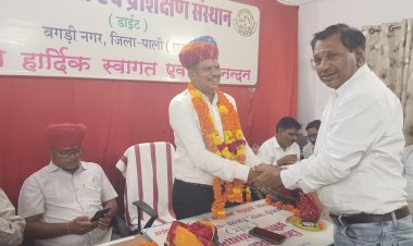 DIET बगड़ी नगर: नए प्राचार्य ने संभाला पदभार, शिक्षकों ने किया अभिनंदन`