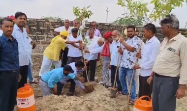 रांकाबांका धाम रोहट के निर्माण कार्य प्रोजेक्ट शीघ्र पुरा करने पर मीटिंग एवं वृक्षारोपण का आयोजन हुआ।