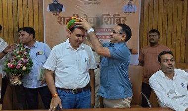 नगर निगम पाली के आयुक्त देवीलाल बोचल्या ने पदभार किया ग्रहण                                                                       