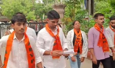 छात्रसंघ चुनाव पुनः बहाल करने की मांग