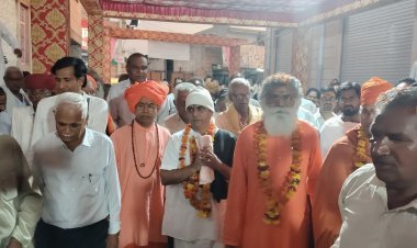 श्री केवलानन्द महाराज की वर्षी पर सत्संग में उमड़े श्रद्धालु  संतों के सानिध्य में हुआ बधावणा और प्रवचन