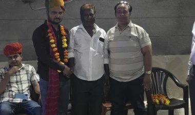 राजीव गांधी पंचायती राज संगठन के सोजत नगर अध्यक्ष शाहबाज खान नियुक्त 