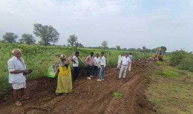 सवराड़ में हटाया रास्ते का अतिक्रमण
