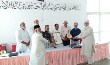 ऑल इंडिया हज वेलफेयर सोसाइटी, जोधपुर जिला इकाई के तत्वावधान में जयपुर में सम्मान समारोह आयोजित 