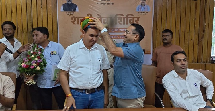 नगर निगम पाली के आयुक्त देवीलाल बोचल्या ने पदभार किया ग्रहण                                                                       