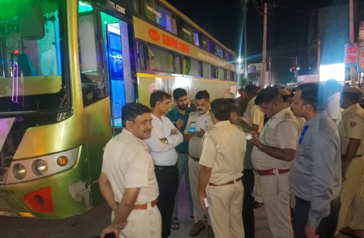 सुरक्षा मानकों की अवहेलना पर लग्जरी एवं स्लीपर बसों के विरुद्ध सख्त कार्रवाई’