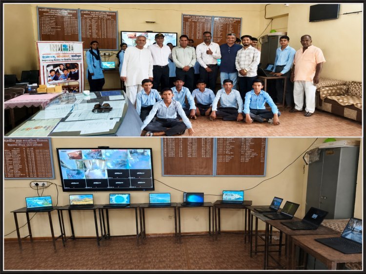 राजकीय उच्च माध्यमिक विद्यालय, राजोला कलां में IN-DEED Foundation ने स्थापित की कंप्यूटर लैब 