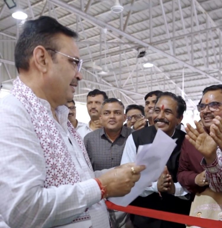 मुख्यमंत्री निवास पर अपर लोक अभियोजक पंकज त्रिवेदी ने की मुख्यमंत्री भजनलाल शर्मा से मुलाकात