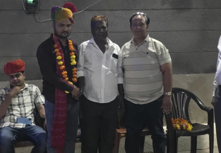 राजीव गांधी पंचायती राज संगठन के सोजत नगर अध्यक्ष शाहबाज खान नियुक्त 