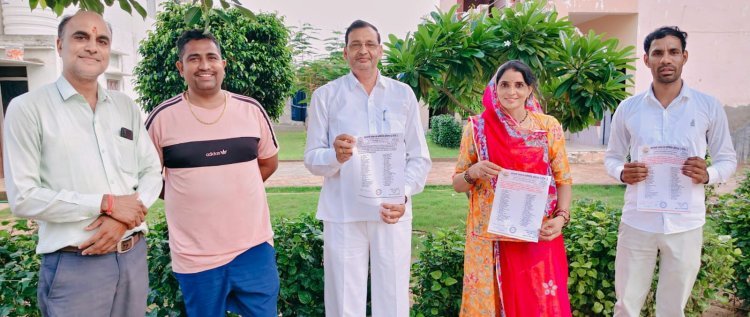 श्री बजरंग लाल गाँधी स्मृति दिवस पर होगा राष्ट्रीय प्रतिभा सम्मान समारोह का आयोजन गाँधी सेवा रत्न अवॉर्ड के लिए चयनित प्रतिभाओं की द्वितीय सूची जारी