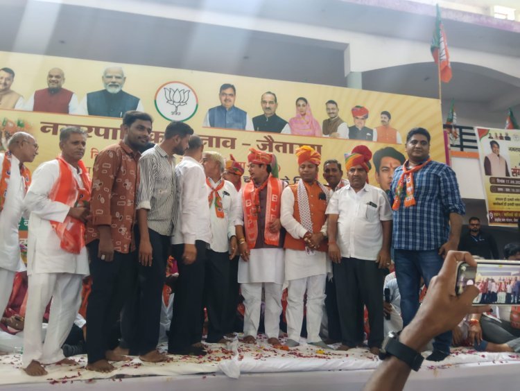 जैतारण में नगर पालिका चुनाव को लेकर BJP कार्यकर्ताओं की बैठक, मंत्री अविनाश गहलोत हुए शामिल