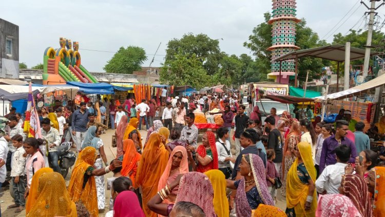 सवराड़ बाबा रामदेवजी का मेला धूमधाम से सम्पन्न भजन संध्या में भक्तों ने देर रात तक बंधा रहा समा 