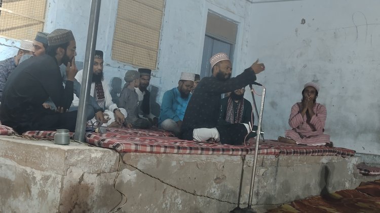 सोजत में जश्न-ए-ईद मिलादुन्नबी पर मिलाद महफिल, रात भर रही इबादत