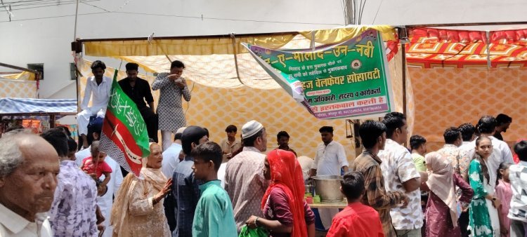 जोधपुर में धूमधाम से निकला जुलूस-ए-मोहम्मदी, अमन और भाईचारे का दिया पैगाम