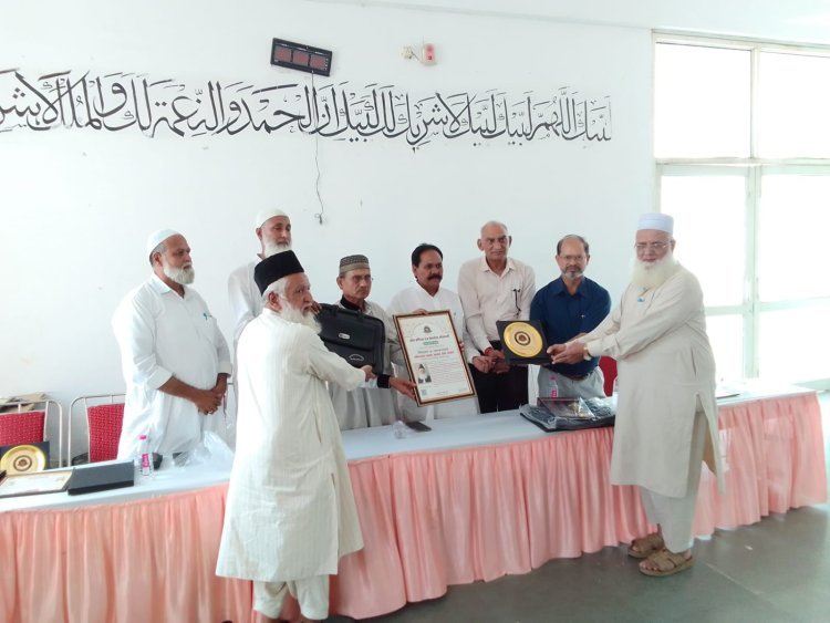 ऑल इंडिया हज वेलफेयर सोसाइटी, जोधपुर जिला इकाई के तत्वावधान में जयपुर में सम्मान समारोह आयोजित 