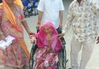 सोजत रोड़ नगर निकाय चुनाव में 108 साल की  बुजुर्ग महिला ने किया मतदान