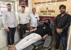 गौपुत्र सेना ने करवाया रक़्तदान शिवीर 11 रक्तवीरों ने किया रक्तदान