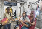 नगरपालिका अध्यक्ष कीर्ति तंवर और उपाध्यक्ष राकेश पंवार ने किए शनि महाराज के दर्शन