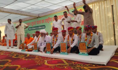863 मंदिरों की यात्रा के बाद पीपासर में हुआ राष्ट्रीय महासम्मेलन