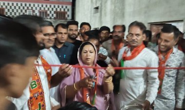 सोजत नगरपालिका चुनाव : वार्ड 18 में भाजपा प्रत्याशी नासिर सिलावट के चुनाव कार्यालय का भव्य उद्घाटन