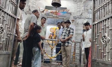 सोजत में शनि मंदिर पर उमड़ी आस्था की भारी भीड़