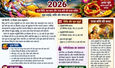 अनंत चतुर्दशी 2026: 25 सितंबर को मनाया जाएगा पावन पर्व, जानें पूजा विधि, शुभ मुहूर्त और पौराणिक कथाएं