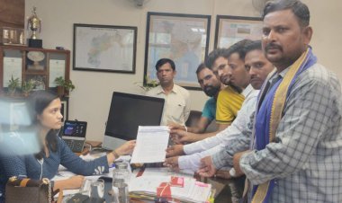आजाद समाज पार्टी का संपूर्ण भागीदारी आंदोलन राष्ट्रपति के नाम कलेक्टर को सौंपा ज्ञापन